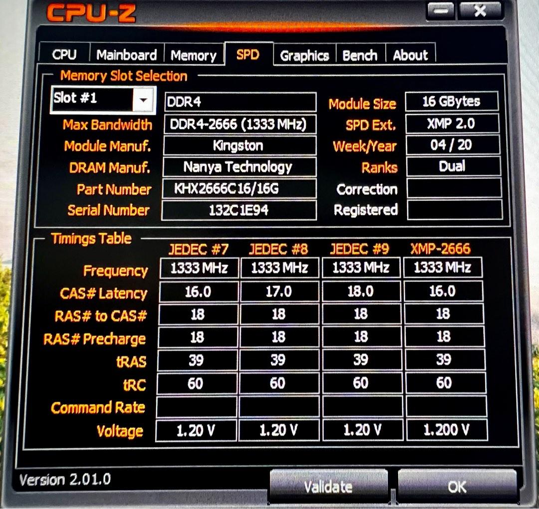 HyperX Fury 32Gb (16x2) 2666mhz, Computers & Tech, Parts & Accessories ...