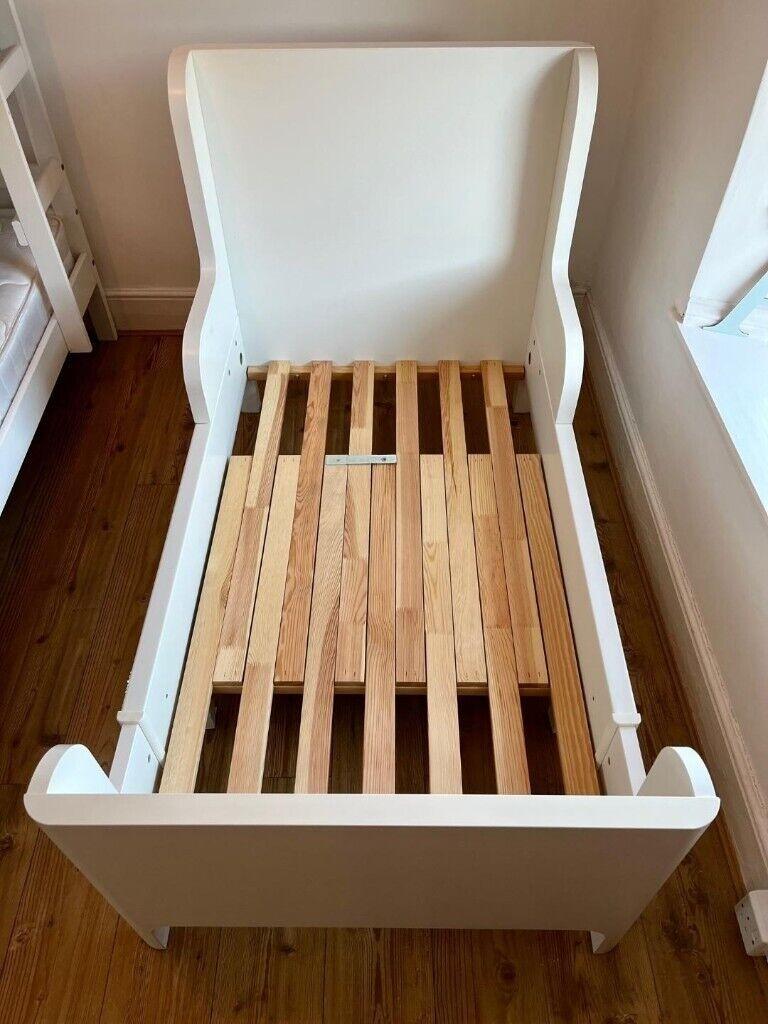 Ikea BUSUNGE Bed Frame, Furniture & Home Living, Furniture, Bed Frames
