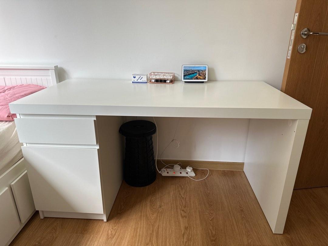 IKEA Malm Table / Desk (Pickup at Sengkang) Original Price at 279