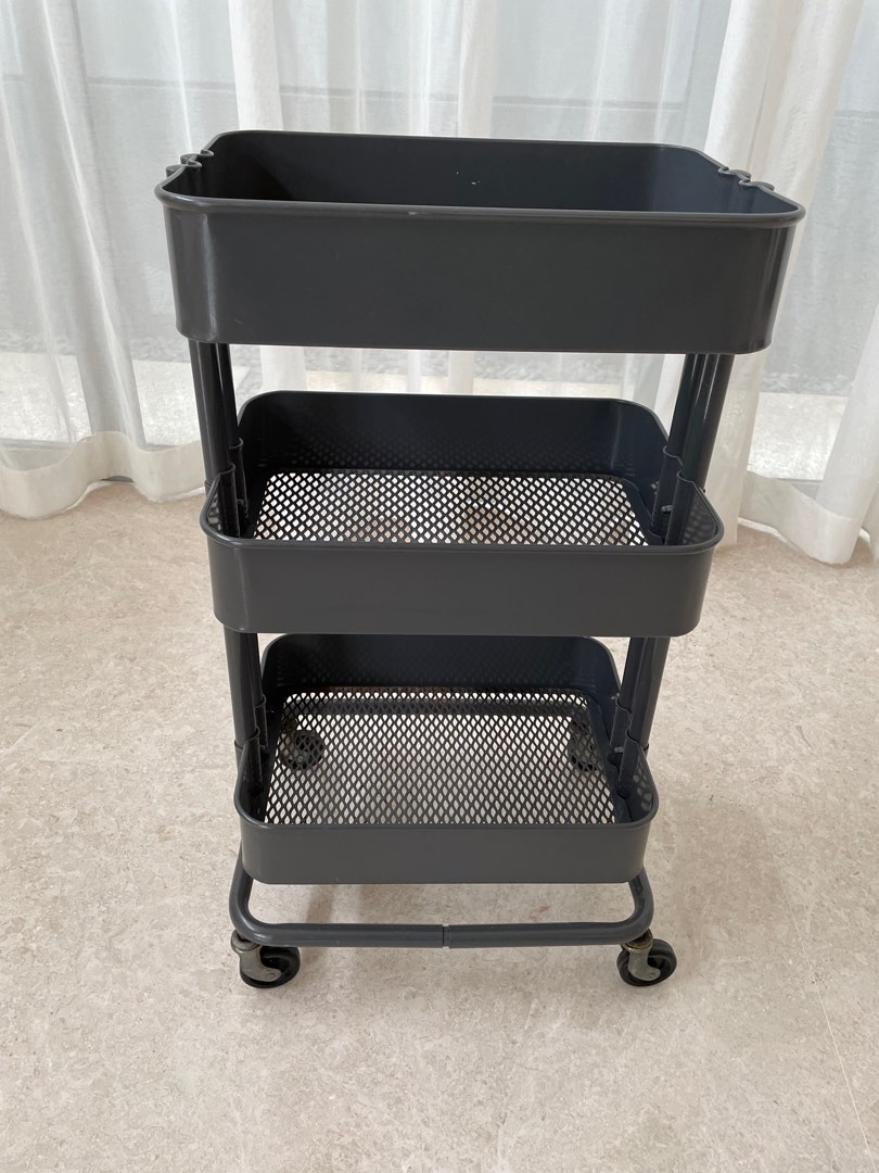 IKEA Raskog Trolley with Castor Wheels, Furniture & Home Living