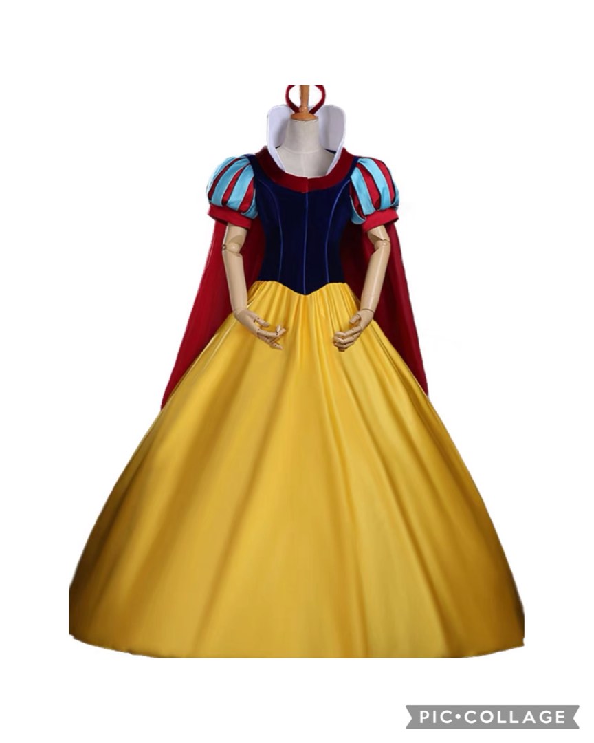 IN STOCK Snow White gown costume plus sized princess fairytale costume