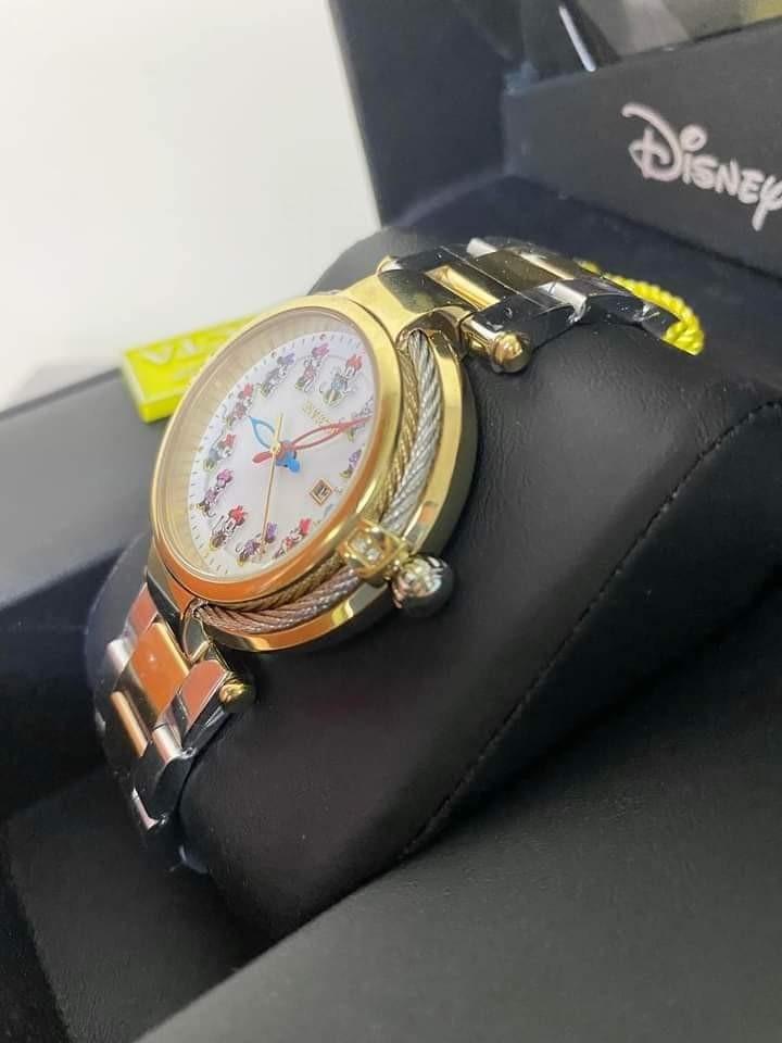 Disney Invicta Collection INVICTA Disney Limited Edition Lady 40mm Stainless Steel Gold 40mm ...