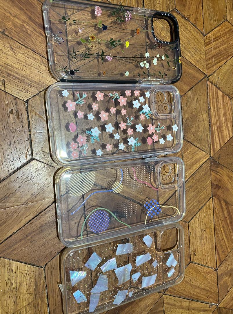 Iphone 11 clear minimalist prints case bundle (Category: Cases & Sleeves) located in Manila. Submitted by nikshop. (Listing ID 1190076299, Image 2). Description: Lightly used cases for iPhone 11🤍 No visible discolorations & yellowing. Item will be cleaned and disinfected prior to delivery✨ Pm me for further details/Questions🤗.