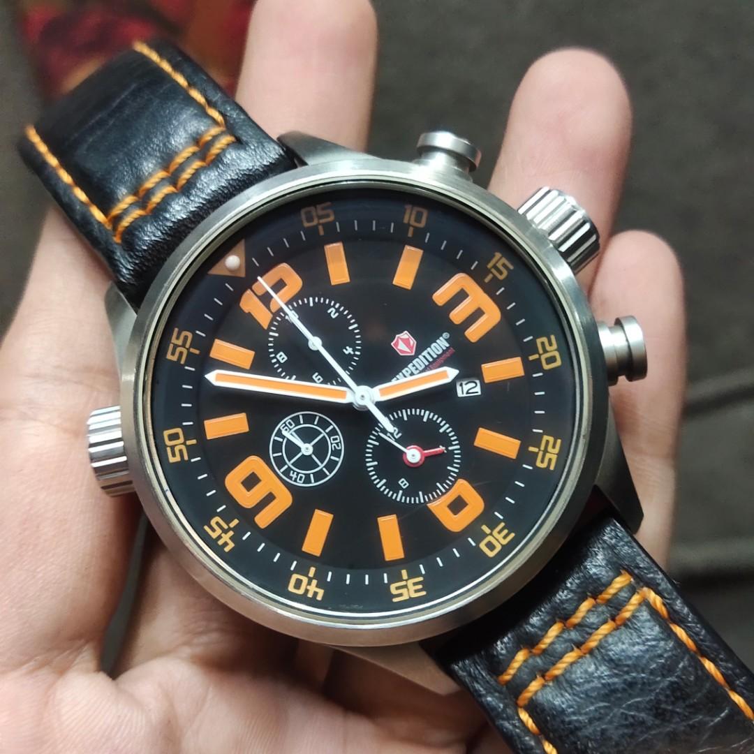 Harga jam expedition chronograph best sale