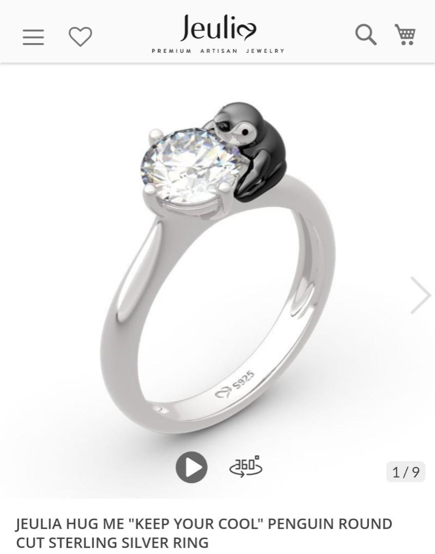 Jeulia cheap penguin ring