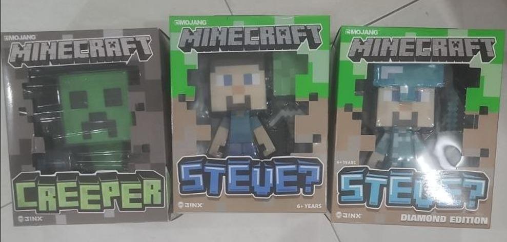 JINX Minecraft Vinyl 6” Tall-MultiColor Toys (Limited Edition