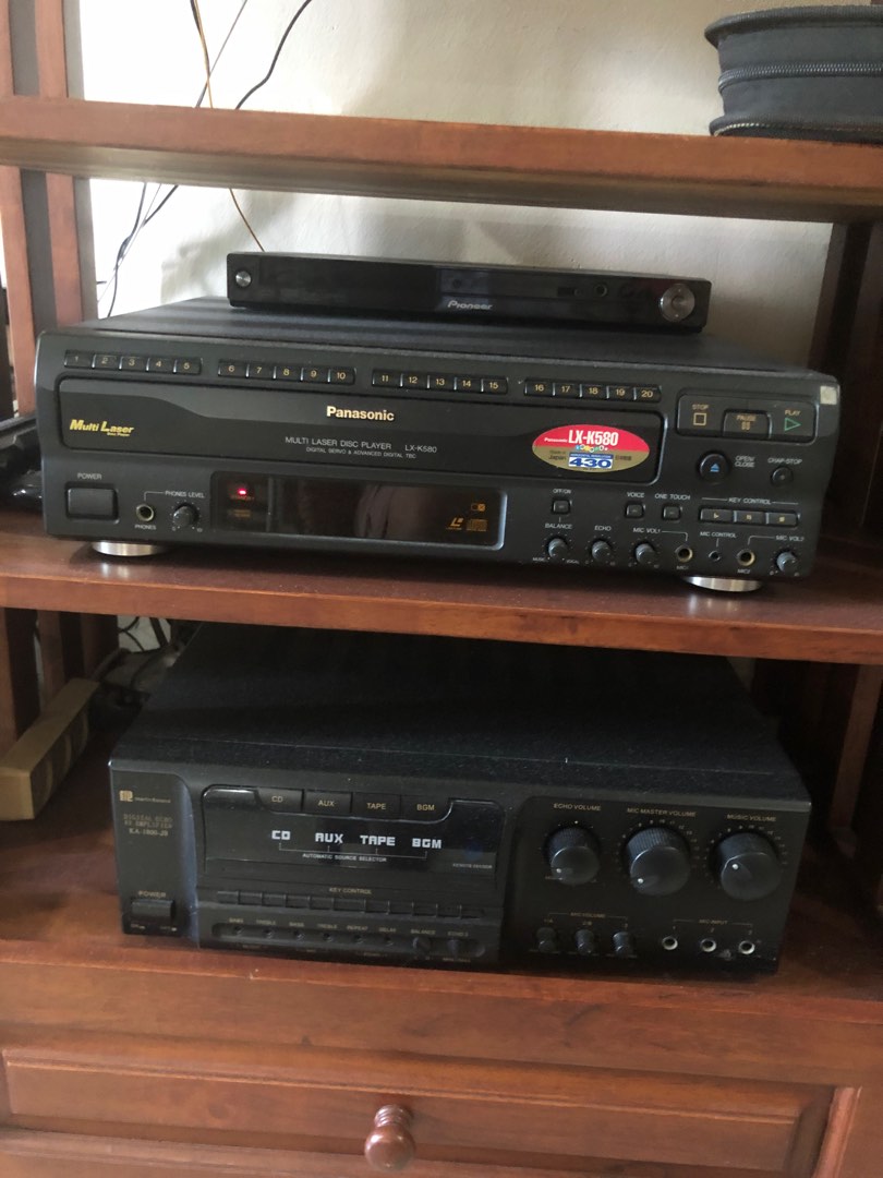 Karaoke set for sale, Audio, Other Audio Equipment on Carousell