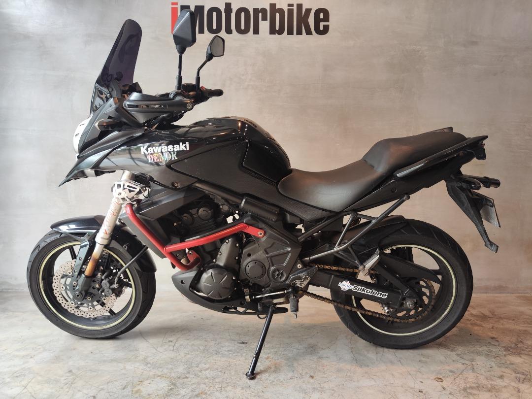Kawasaki versys top 650 kaki