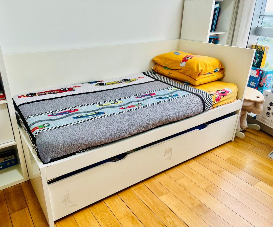 Kids single trundle bed for sale 50 , Babies & Kids, Baby Nursery
