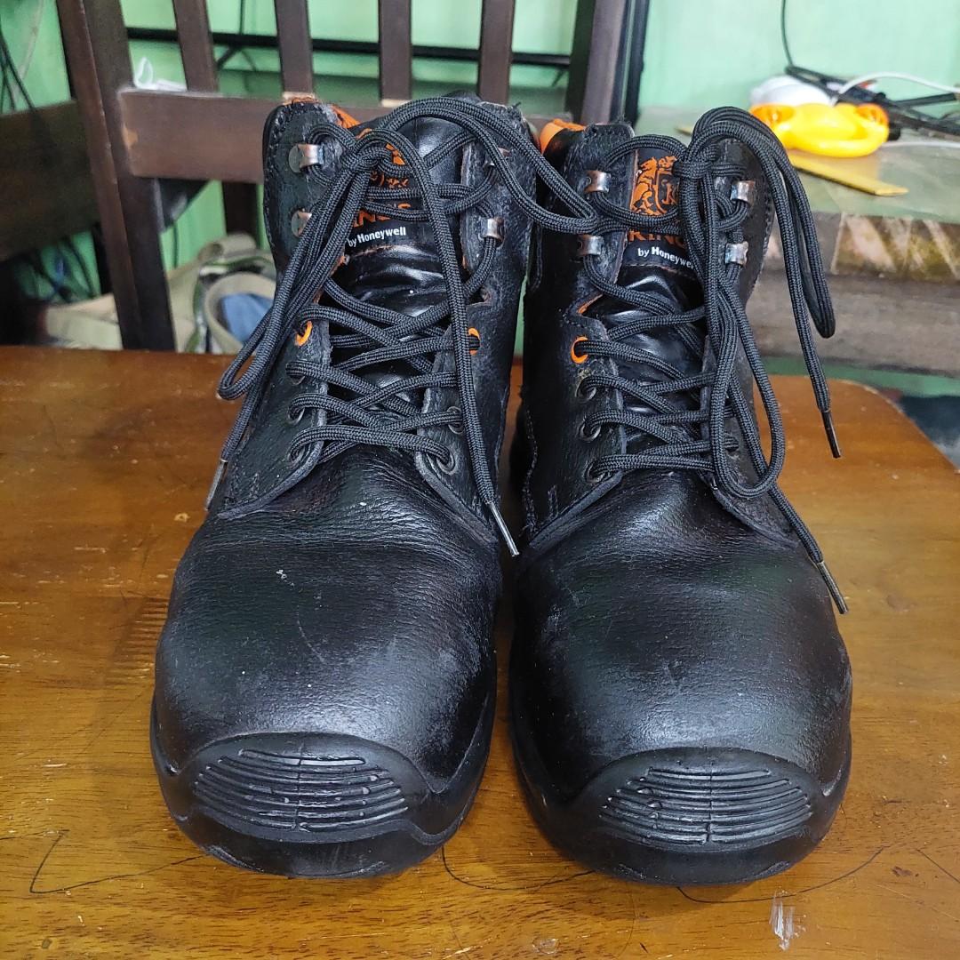 KINGS SAFETY SHOES size 8 men, Men's Fashion, Footwear, Boots on Carousell