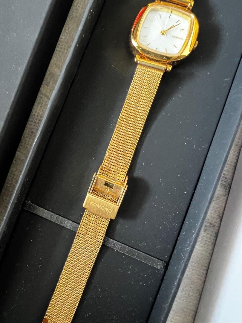 Komono clearance gold watch