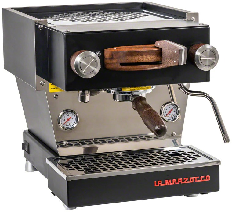La Marzocco Linea Mini Black w Walnut Wood mod pro steam, Furniture & Home Living, Kitchenware