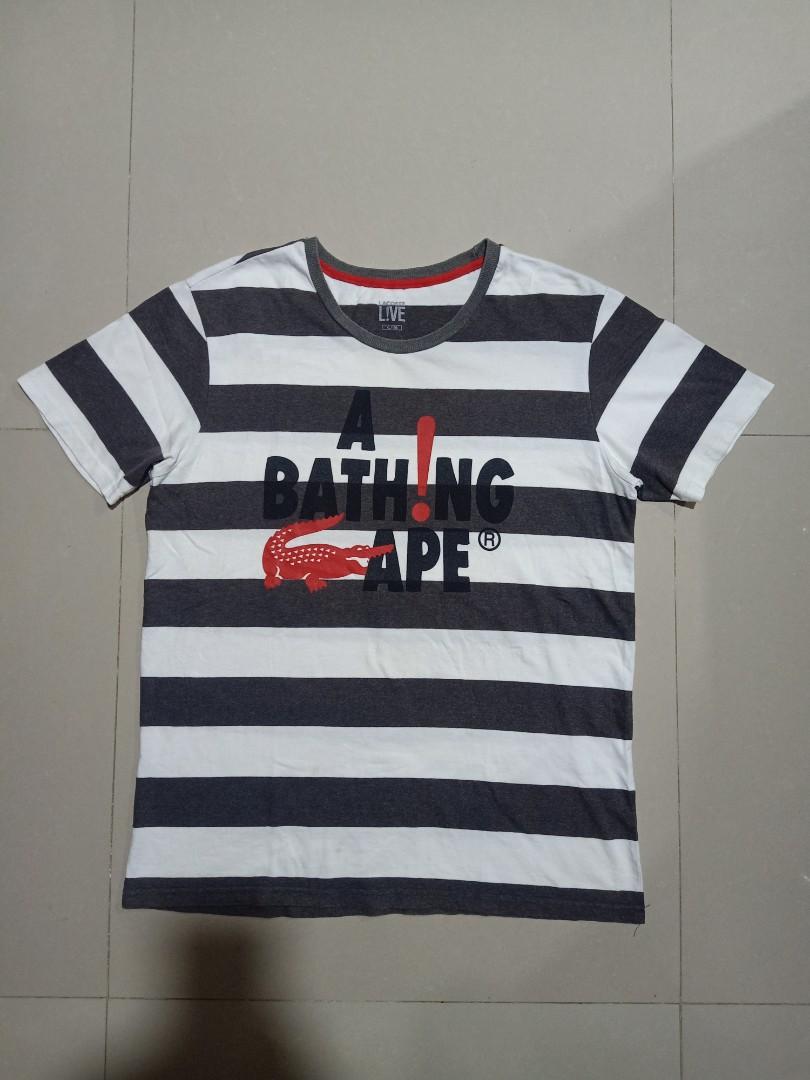 Bathing ape lacoste clearance