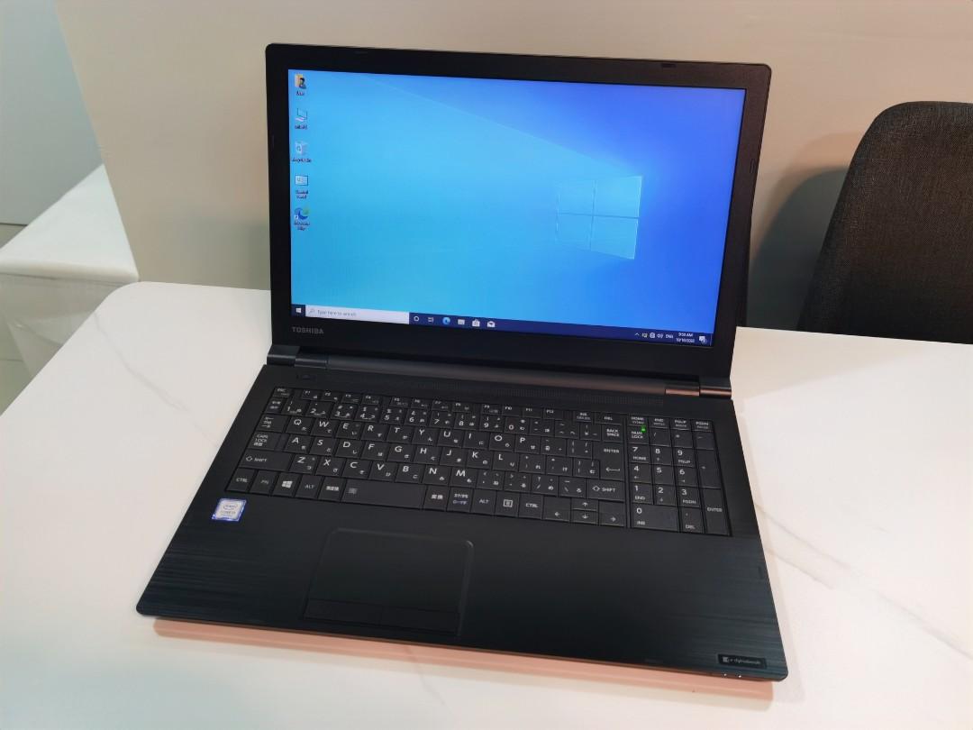 東芝 dynabook B55/D Core i3 6006U 2GHz/8GB/256GB(SSD)/15.6W/FWXGA(1366x768)/Win10  【543235972】 - パソコン