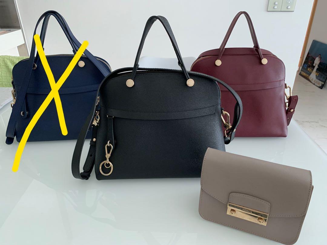 last price furla piper bag 4set