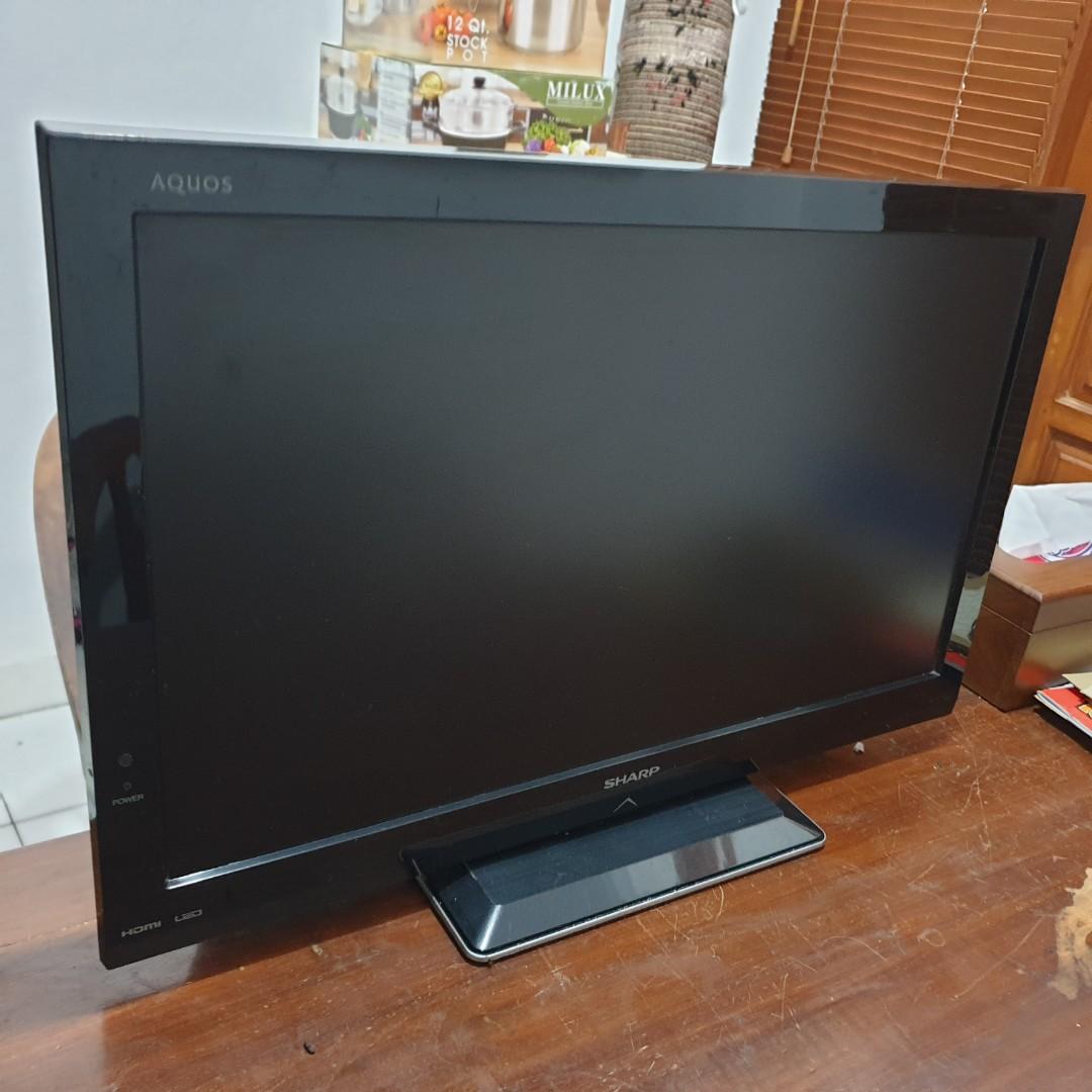 LED TV Sharp Aquos 24 inch type LC24DC50M, Elektronik, TV