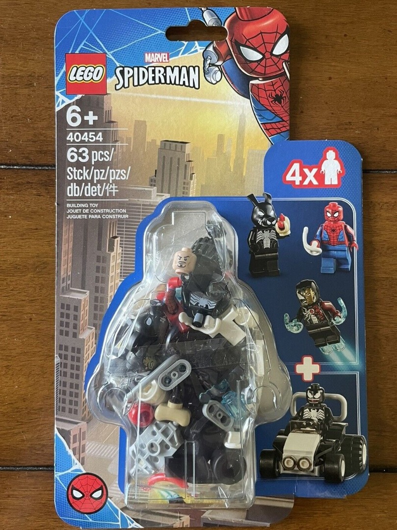 Lego spider man minifigure pack top