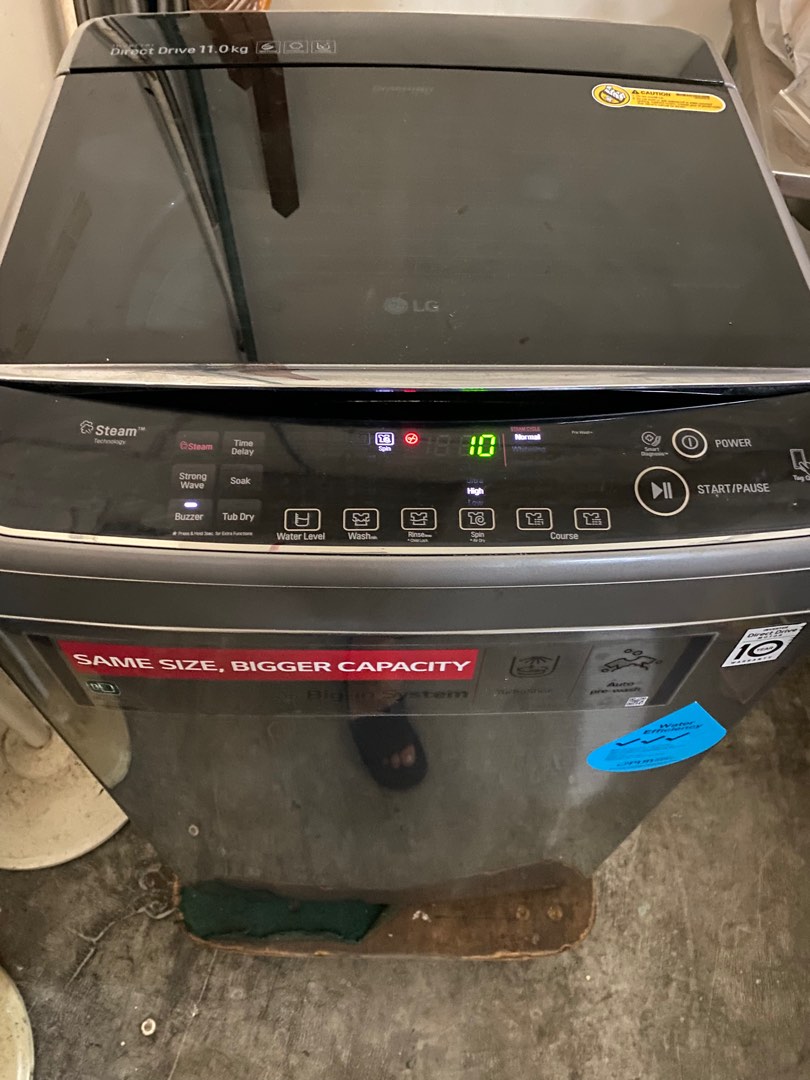 LG direct drive 11kg washing machine / washer, TV & Home Appliances