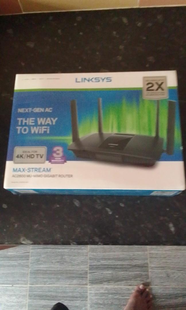 Linksys Router, TV & Home Appliances, TV & Entertainment, Entertainment