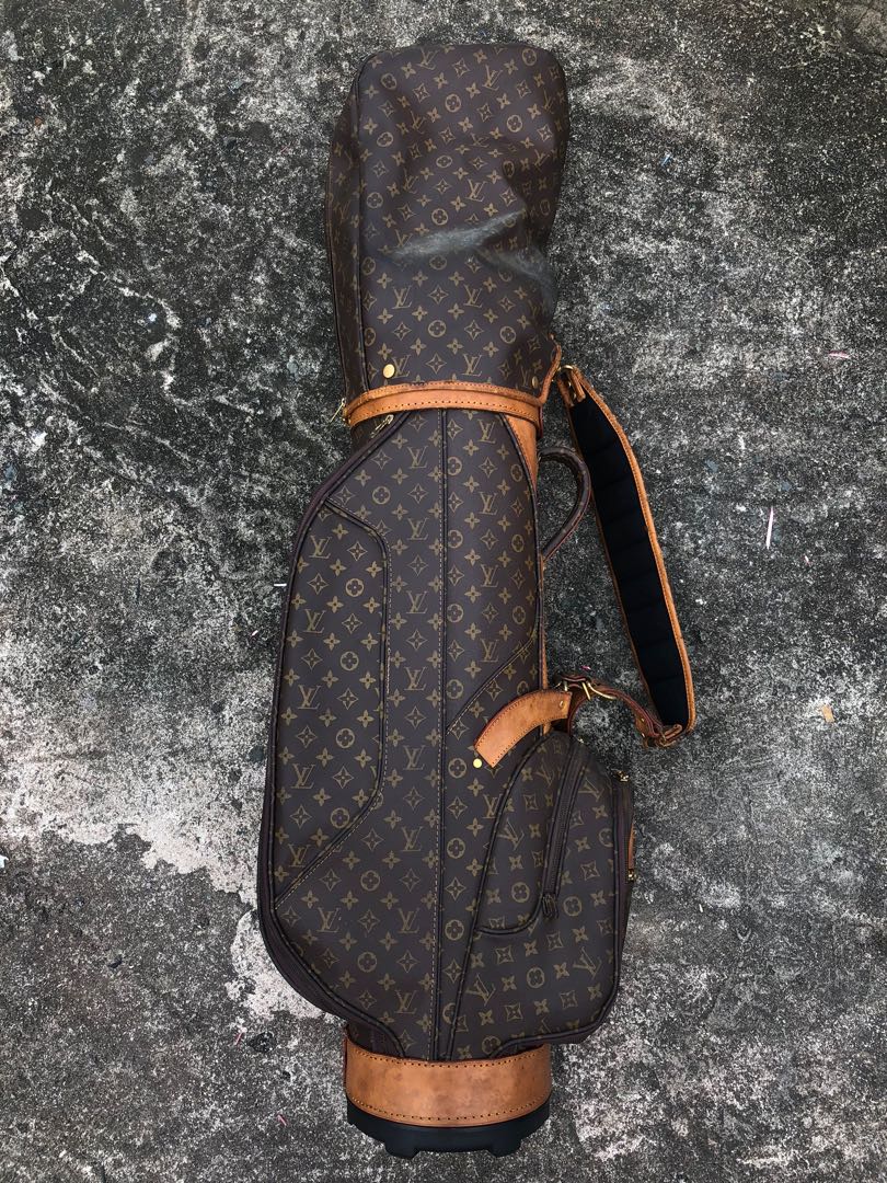 Vintage Louis Vuitton Original Monogram Golf Bag 1970´s