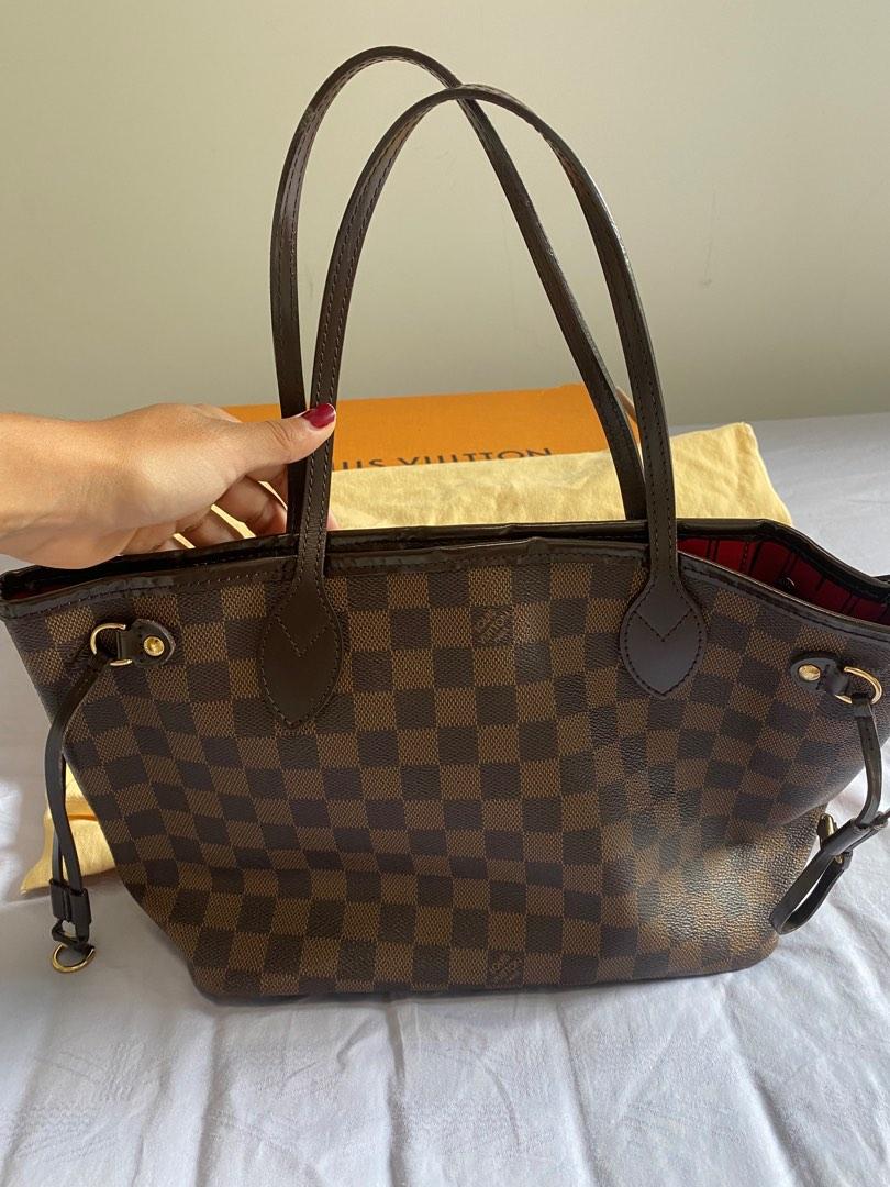 Never Used Louis Vuitton LV Neverfull PM Damier Ebene Luxury