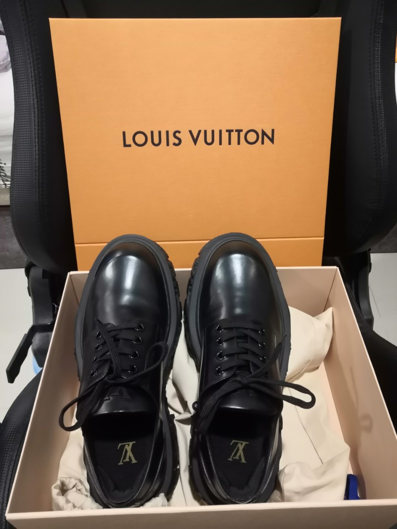Louis Vuitton LV Baroque Derby BLACK. Size 05.5
