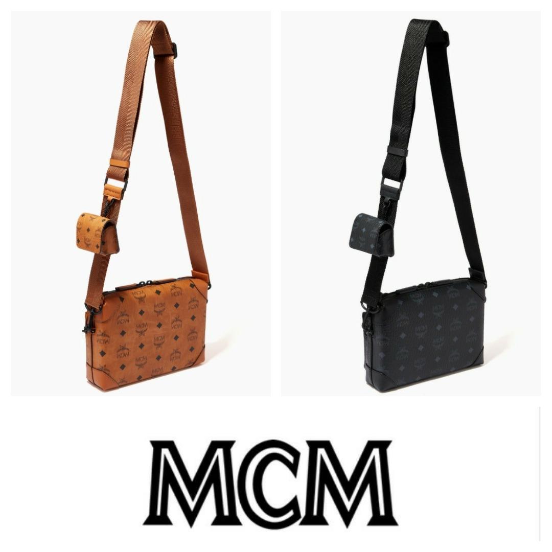 MCM Klassik Mini Winter Moss Visetos Leather Multifunction Crossbody H –  AUMI 4