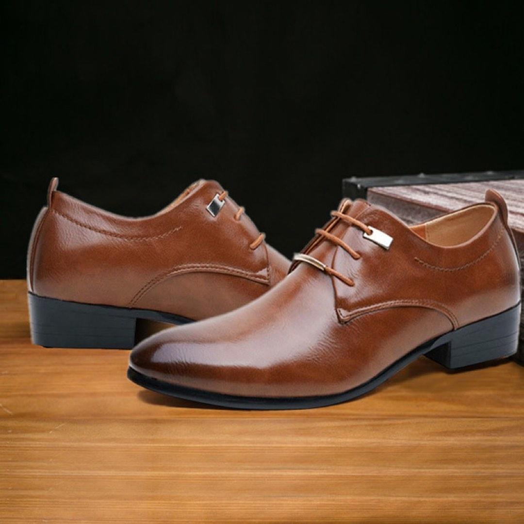 Men Business Oxford Casual Leather Men s Fashion Footwear