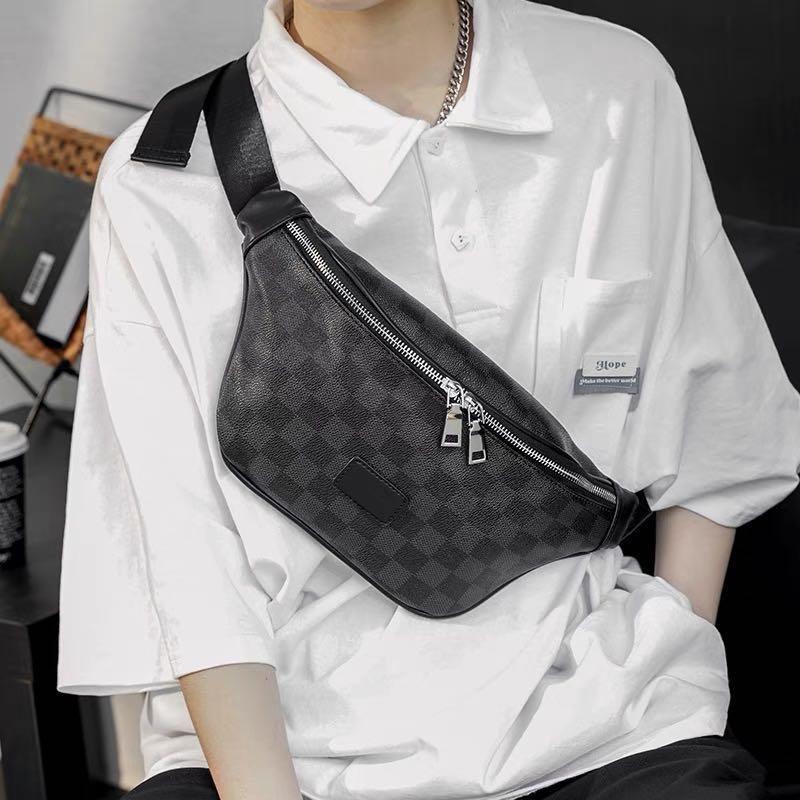 Lv chest bag men's best sale