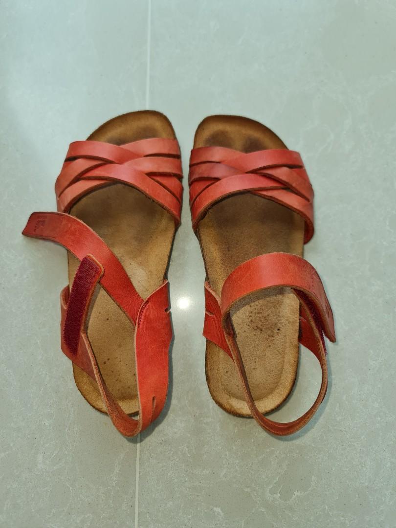 Mephisto Orthopaedic Sandal Genuine Leather Bunion Plantar Fascitis Flat Foot Feet, Women's