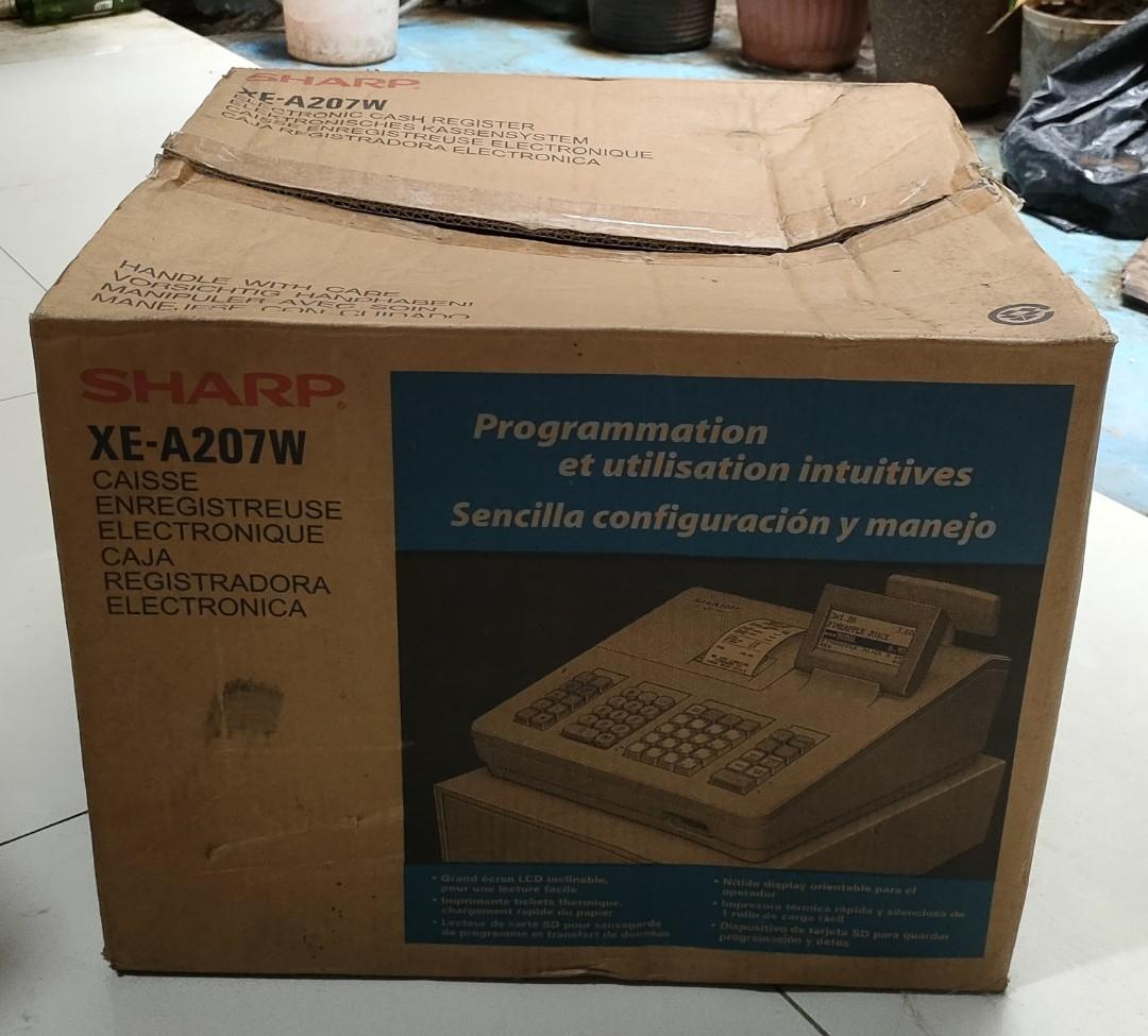 Mesin Kasir Sharp XEA207W, Serba Serbi, Others di Carousell