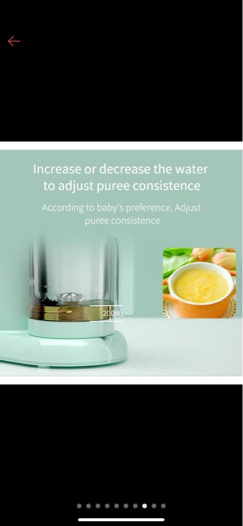 MISUTA 4 in 1 Baby Food Processor Blender and Steamer (SG Local Plug