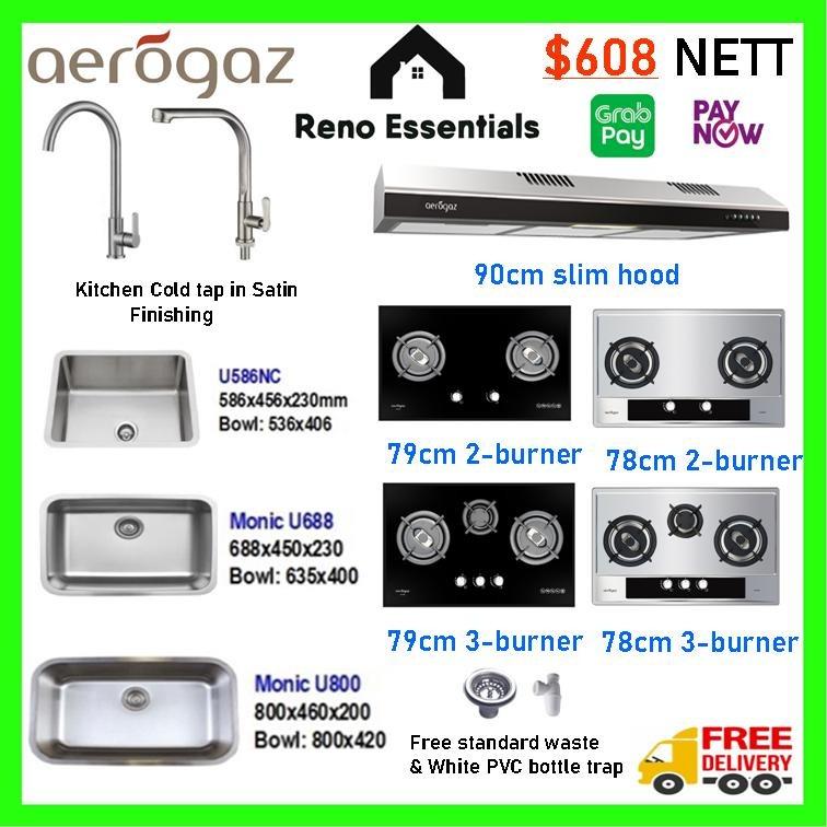 SG60/ CDC / Climate Voucher accepted - Monic stainless steel kitchen ...