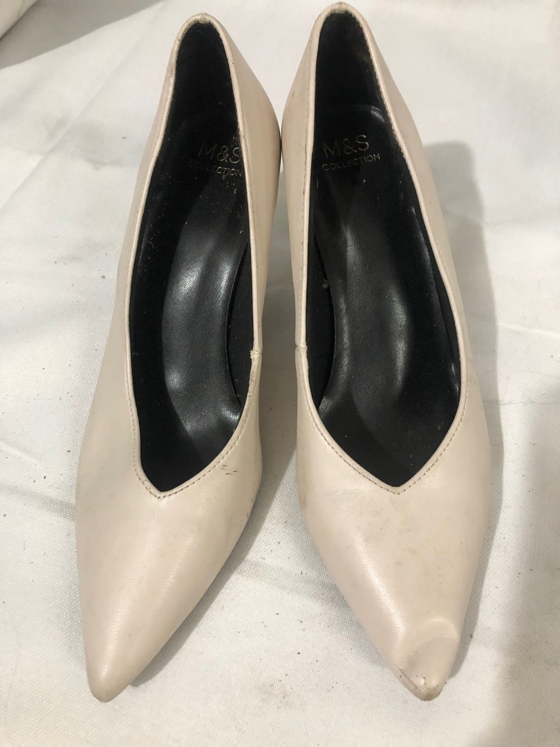 missguided white heels