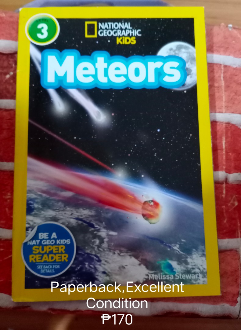 National Geographic kids Meteors, Hobbies & Toys, Books & Magazines