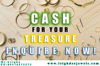 NEED CASH? WE BUY (Diamonds, High-end watches, Gold scrap, Jewelry, Gold coins, Old coins, High-end bags, Pawn ticket)