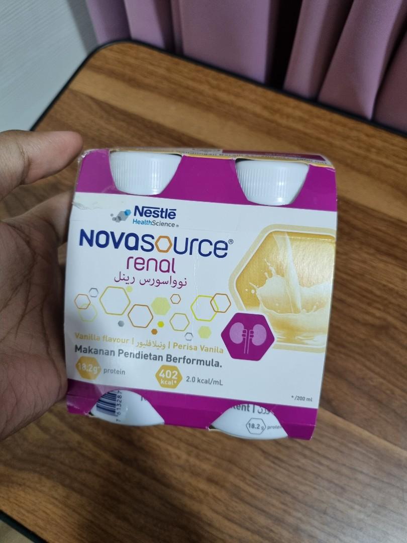 Nestle Novasource Renal Nutrient Milk, Health & Nutrition, Health ...