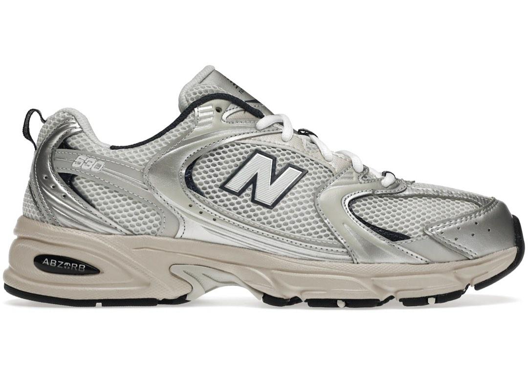 New Balance 530 Silver Grey, Men's Fashion, Footwear, Sneakers on Carousell