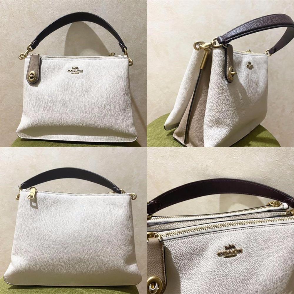 Coach sling bag double zip hotsell