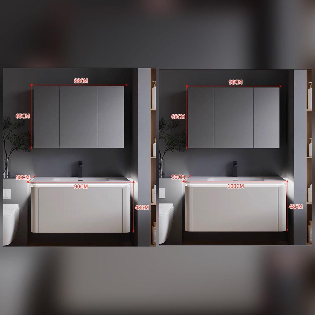 New! Led Light Bathroom Set, Furniture & Home Living, Bathroom