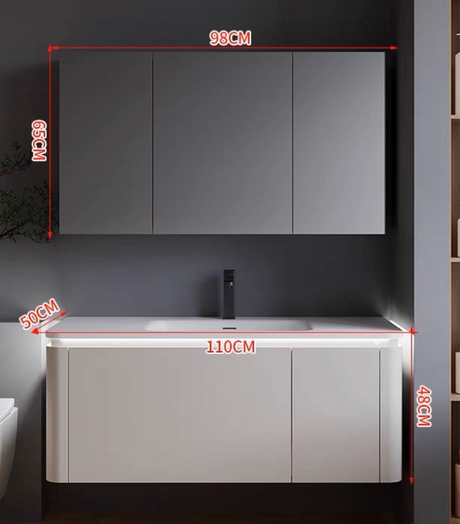 New! Led Light Bathroom Set, Furniture & Home Living, Bathroom