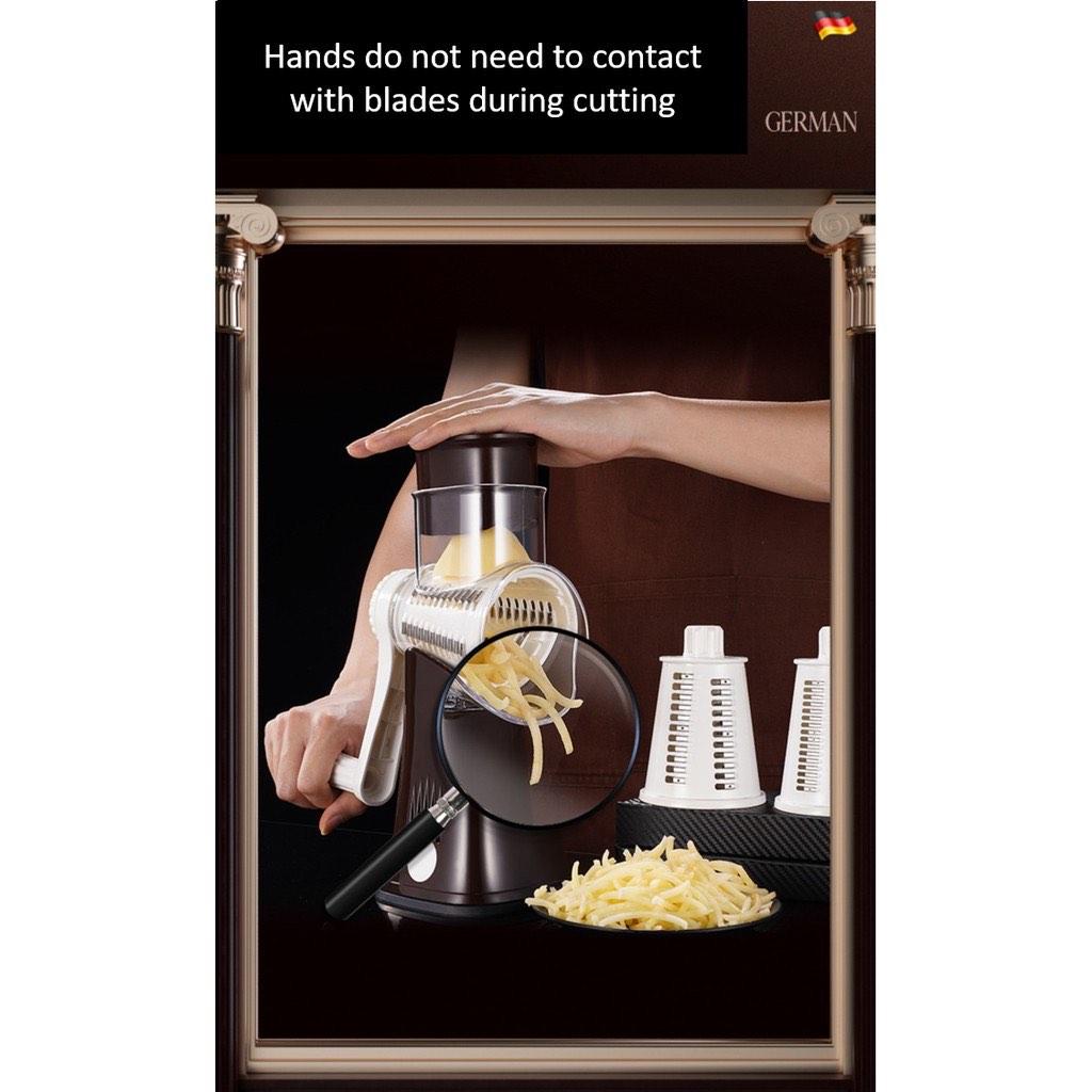 Rotating Fruit Cutter New Rotating vegetable cutter slicing fruit cutting thick thin strips ...