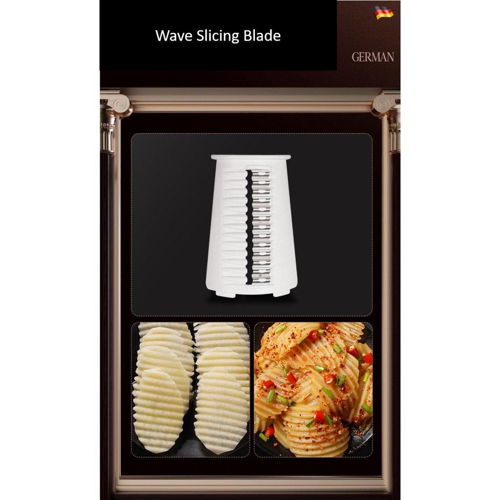 Rotating Fruit Cutter New Rotating vegetable cutter slicing fruit cutting thick thin strips ...