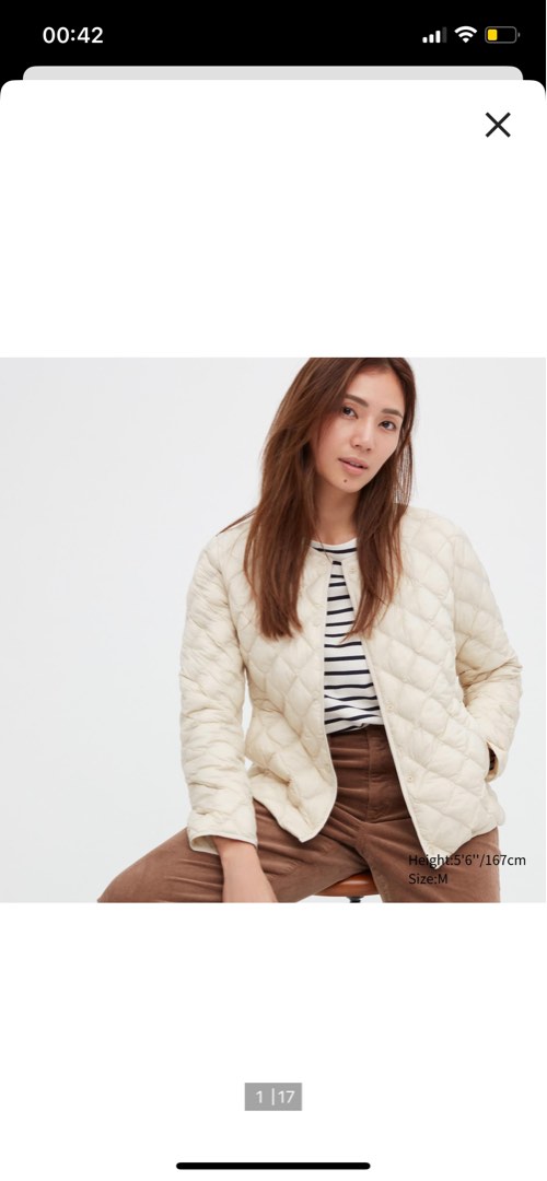 NEW Uniqlo Warm Padded Quilted Jacket
