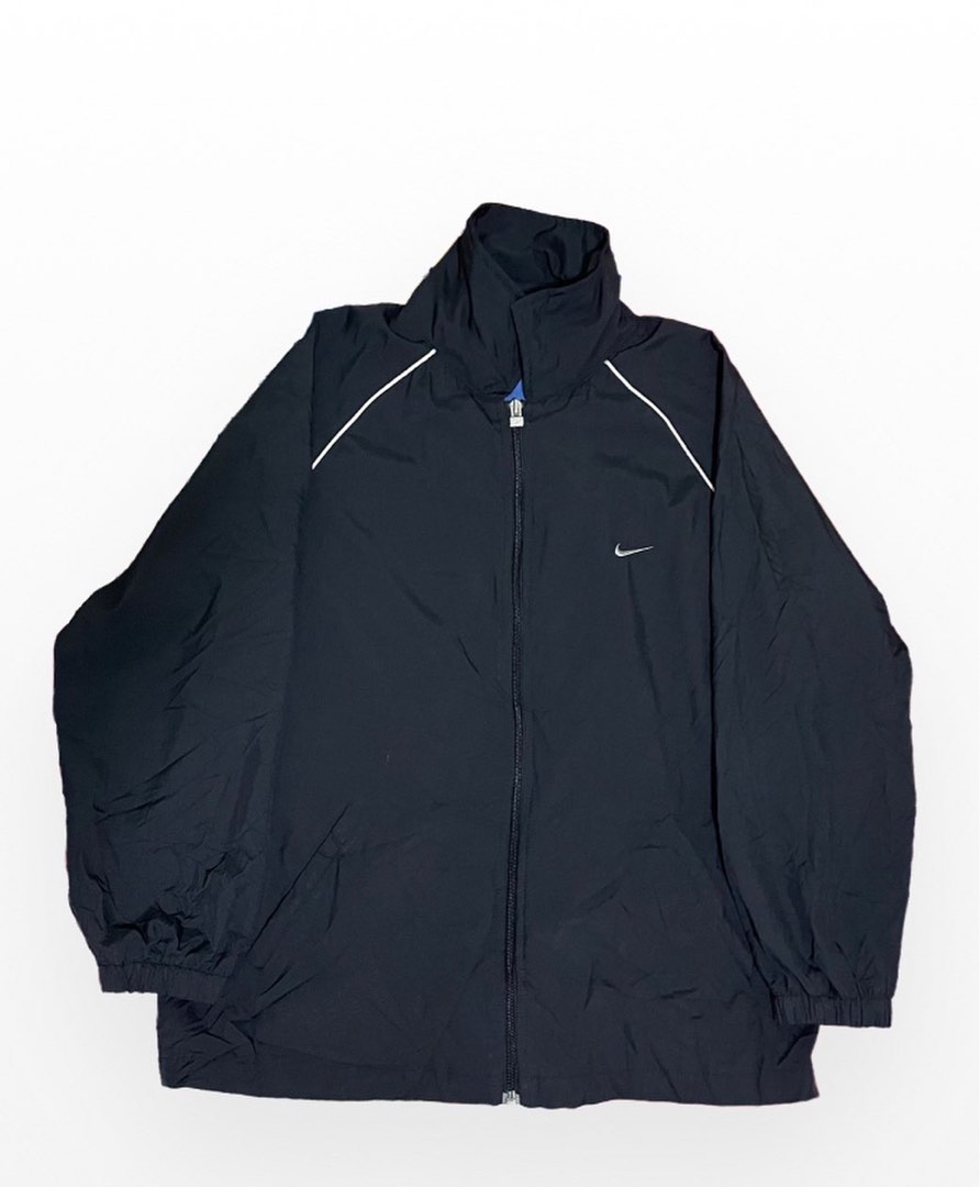 nike dark blue windbreaker