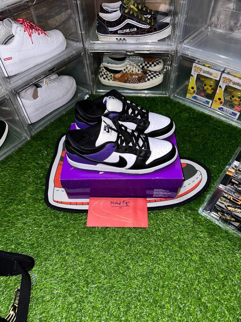 Nike Sb Dunk Court Purple Men #39 s Fashion Footwear Sneakers on Carousell