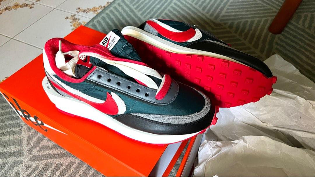 Red colour nike best sale shoes