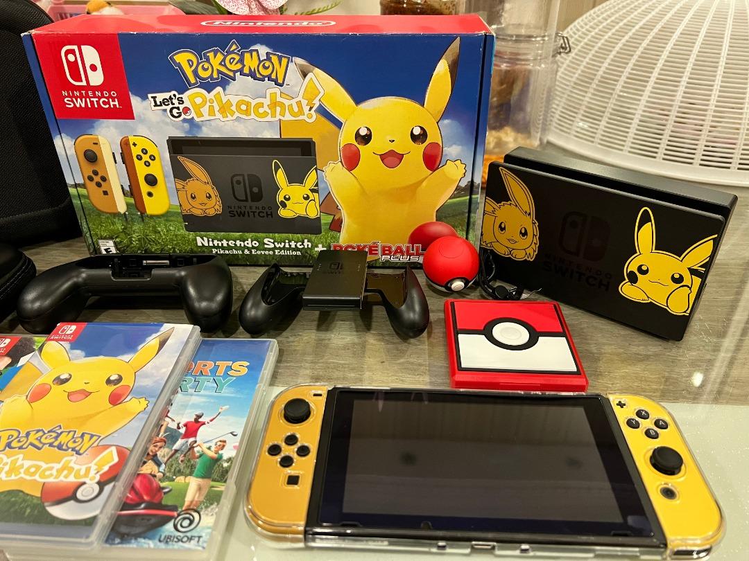 Nintendo switch pikachu top edition