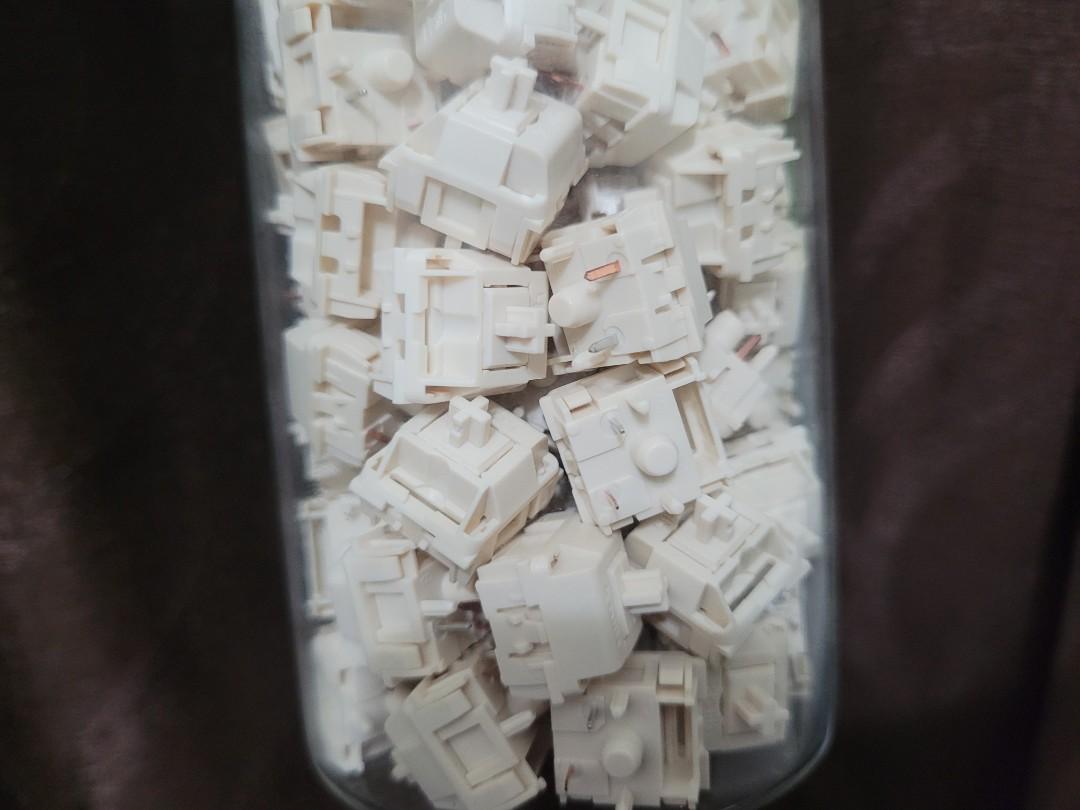 Novel Key Cream Switches, 電腦＆科技, 電腦周邊及配件, 電腦鍵盤及相關產品 Carousell