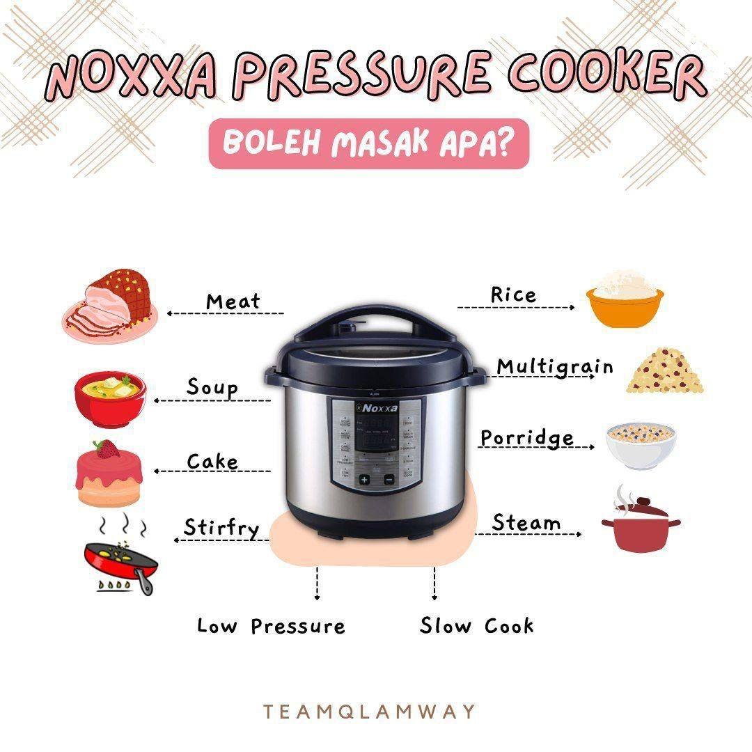 Noxxa Pressure Cooker, TV & Home Appliances, Kitchen Appliances